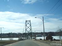 Pont suspendu de Grand-M�re, Shawinigan